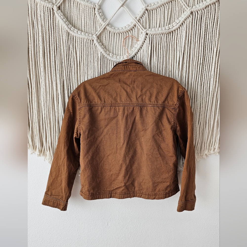 Girls Brown Jacket - Picture 2 of 3